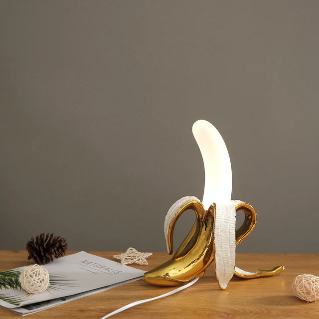 BananaShine Banana Lamp Playful Modern Table Light For Quirky Home Decor | Lersk