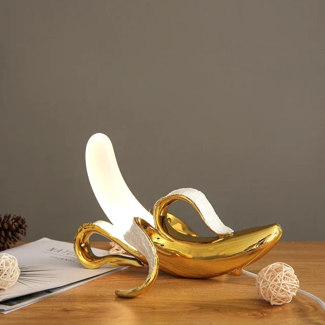 BananaShine Banana Lamp Playful Modern Table Light For Quirky Home Decor | Lersk