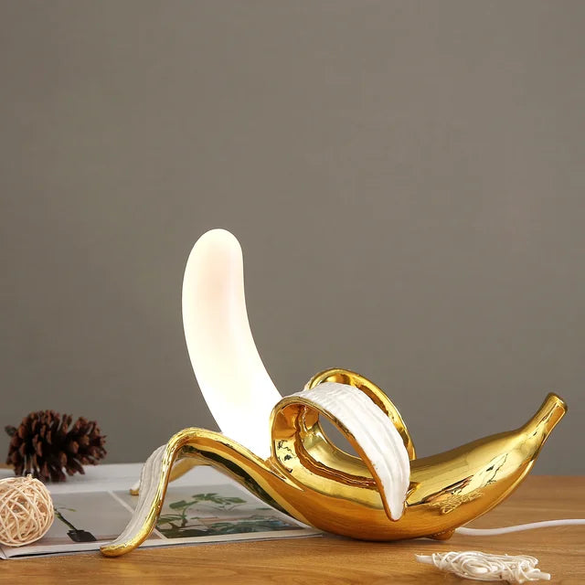 BananaShine Banana Lamp Playful Modern Table Light For Quirky Home Decor | Lersk