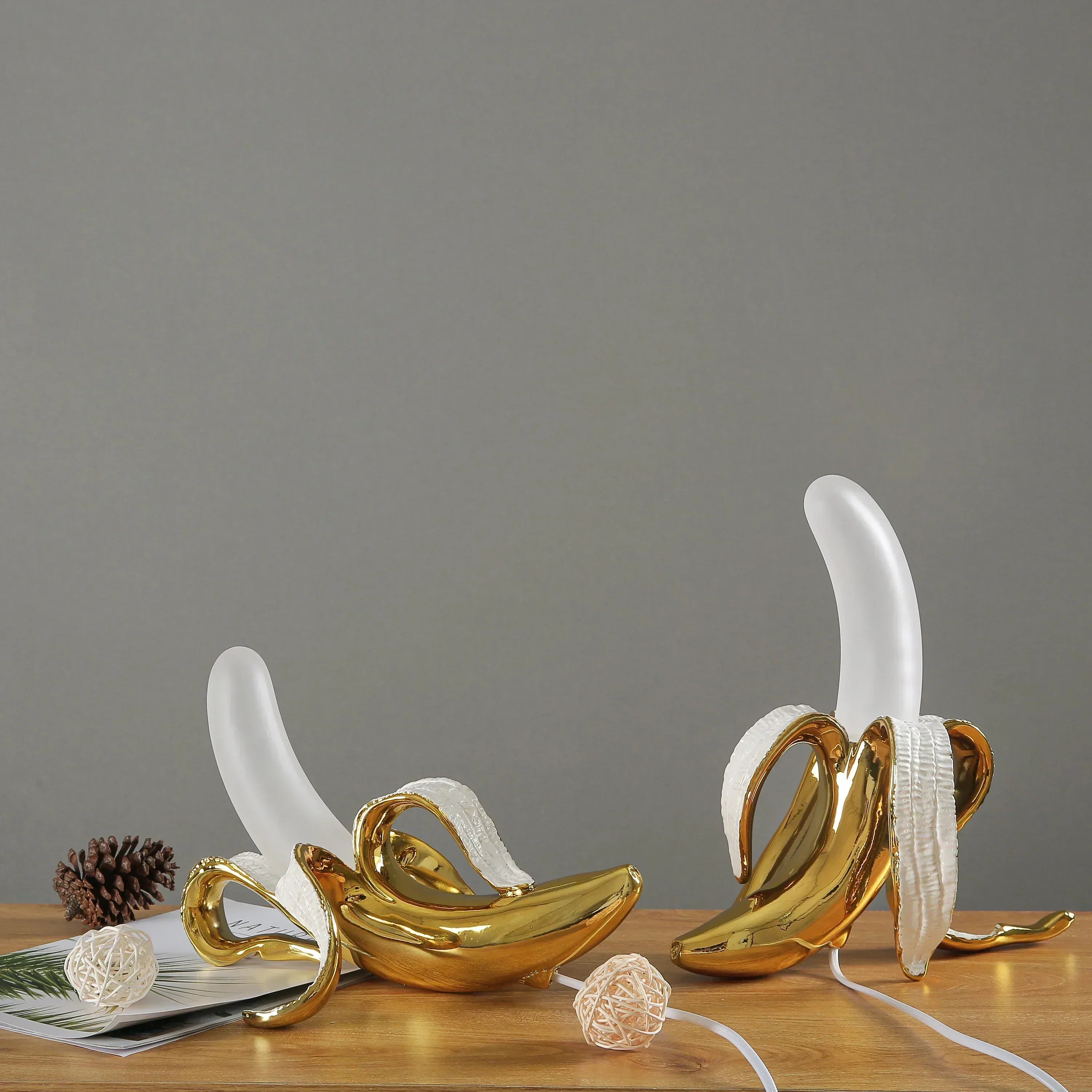 BananaShine Banana Lamp Playful Modern Table Light For Quirky Home Decor | Lersk
