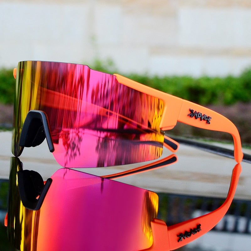 ReflectRide Mirrored Bike Sunglasses For Cyclists With Aerodynamic Design | Lersk