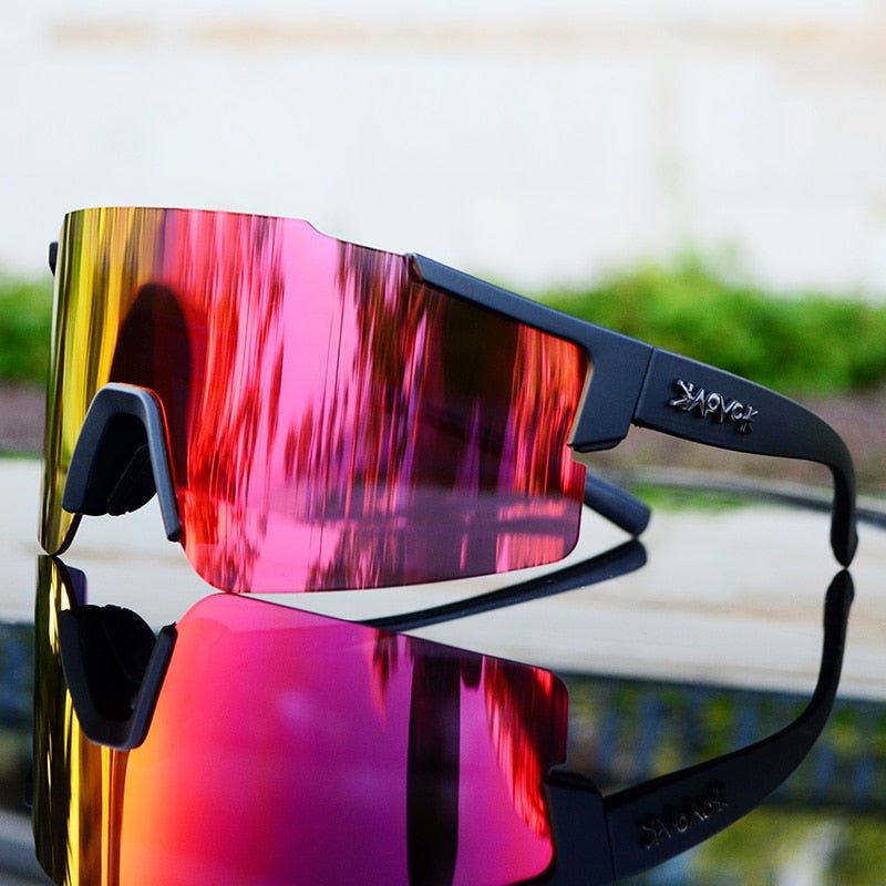 ReflectRide Mirrored Bike Sunglasses For Cyclists With Aerodynamic Design | Lersk