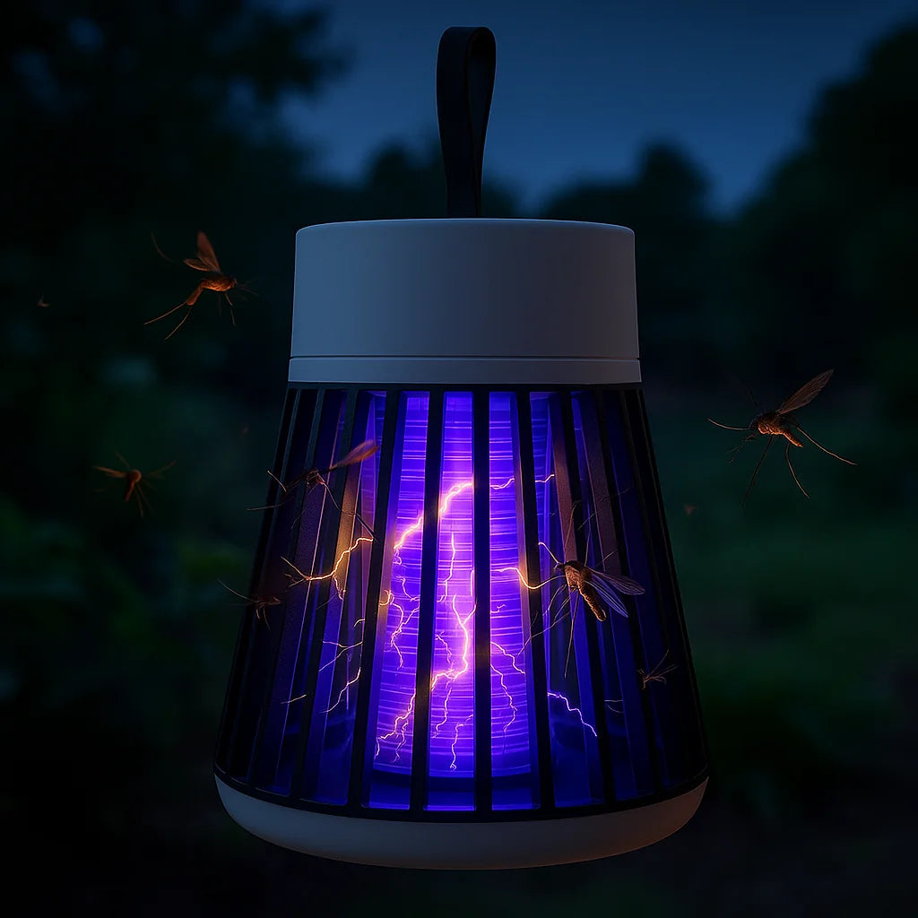Mosquito and Bug Killer Lamp 2 Pack UV Insect Trap For Indoor Outdoor Homes | Lersk