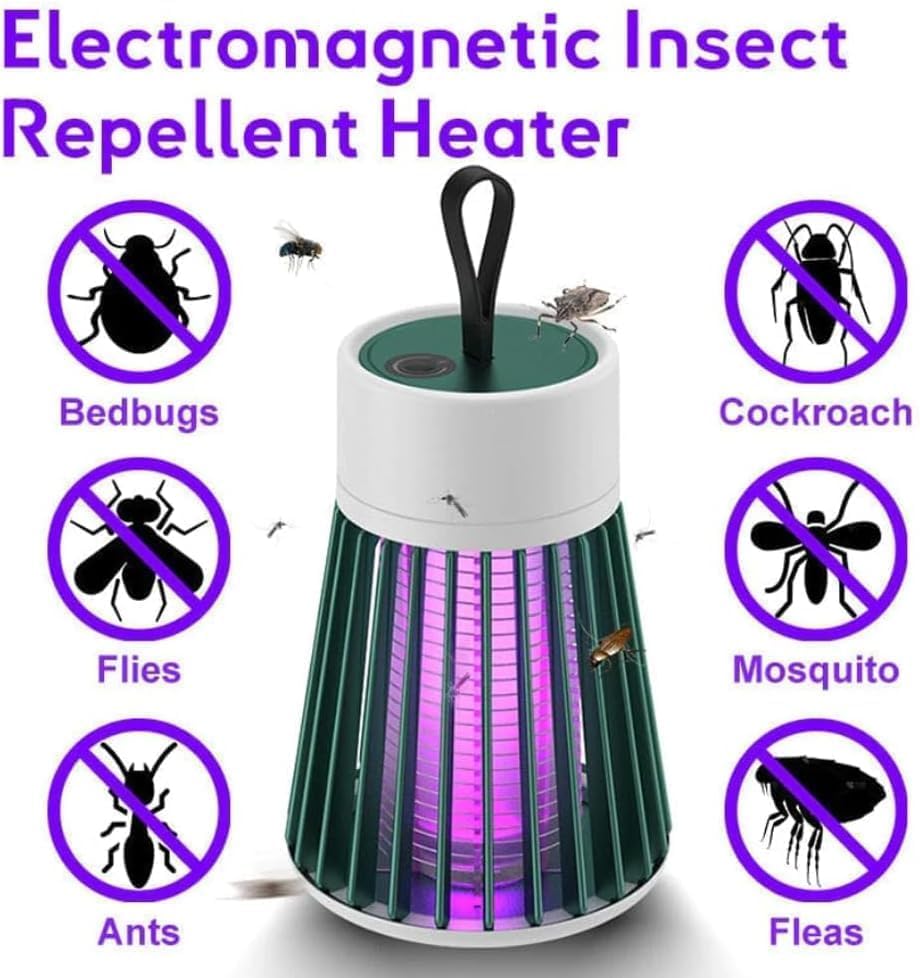 Mosquito and Bug Killer Lamp 2 Pack UV Insect Trap For Indoor Outdoor Homes | Lersk