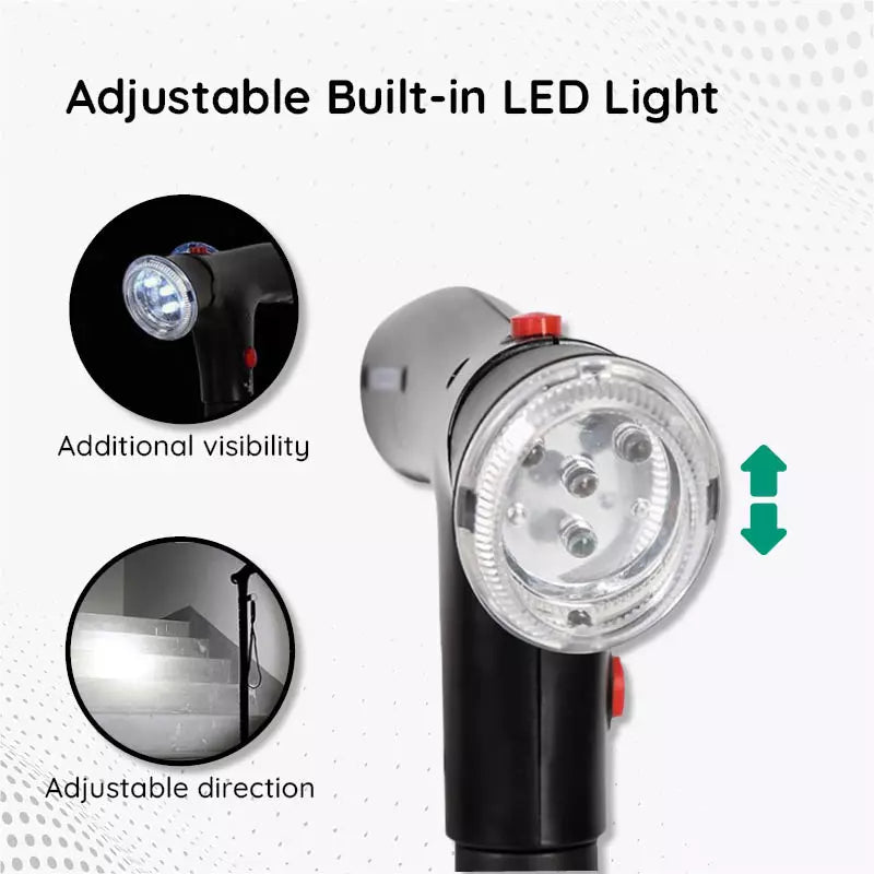 StrideFlex összecsukható LED-es sétabot | Lersk
