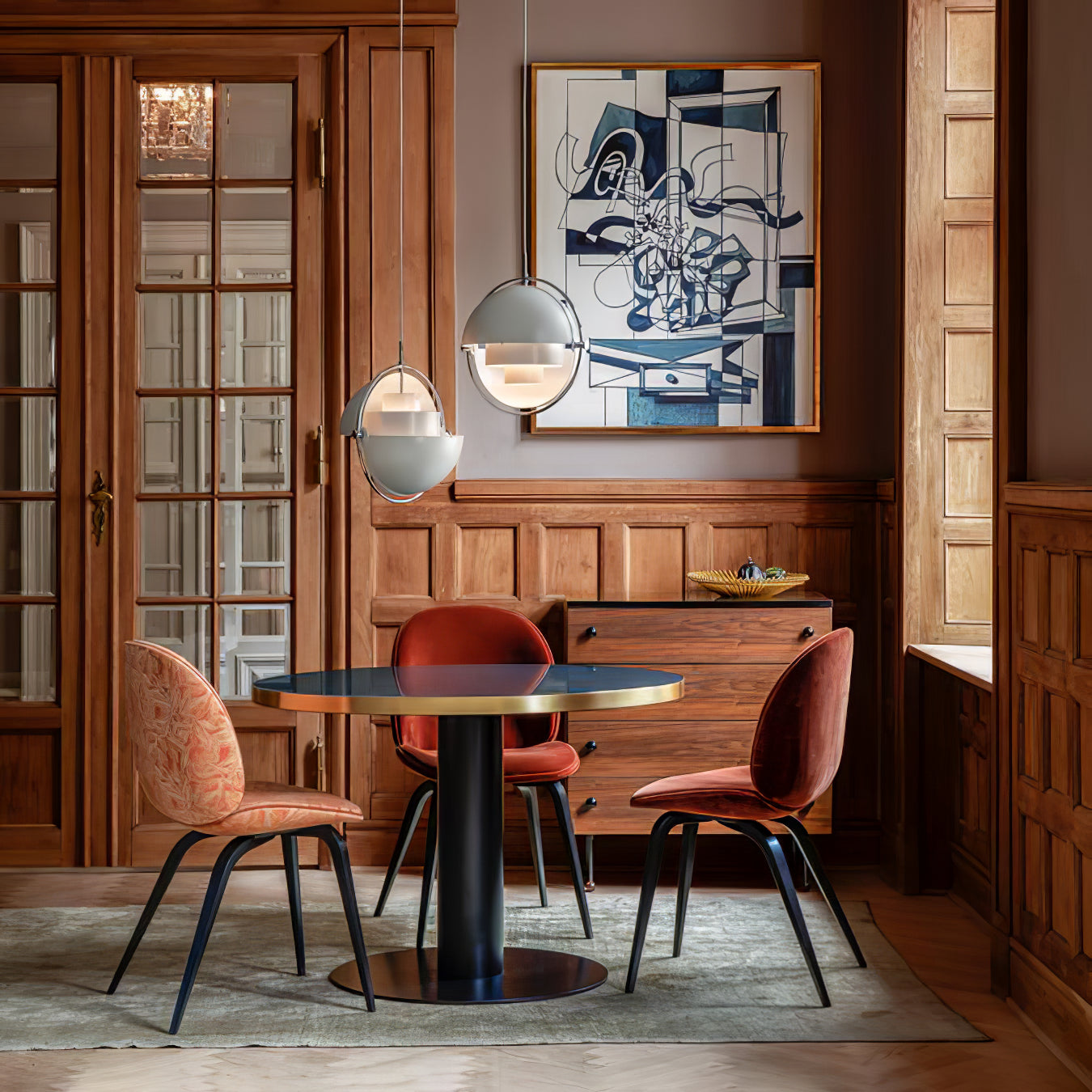 Norvian Multi-Layer Pendant Light With Nested Shades | Lersk