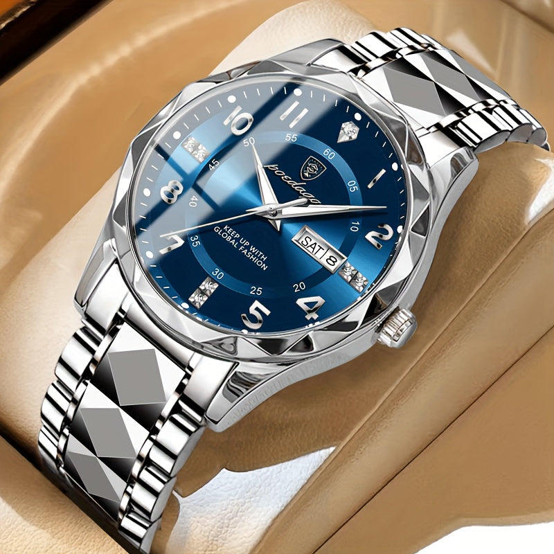 Zegarek sportowy VexoPulse dla mężczyzn 50m wodoodporny chronograf | Lersk