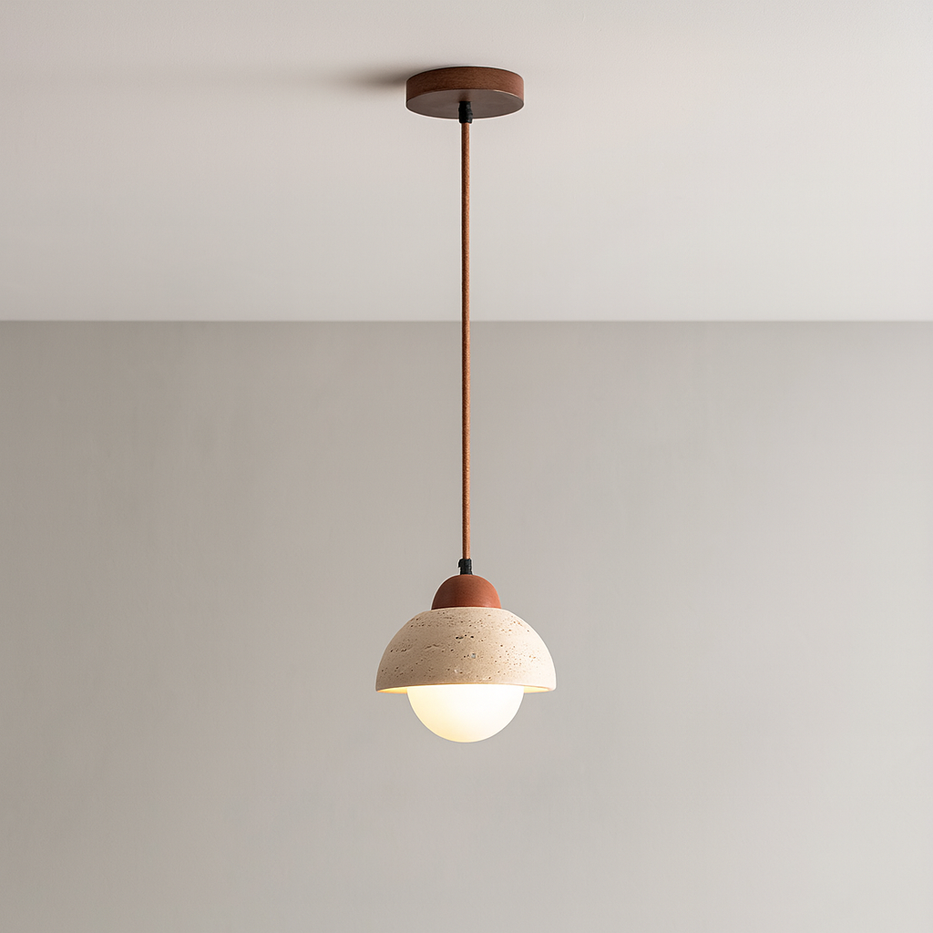 TerraStone Mushroom Pendant Light Modern Ceiling Fixture | Lersk