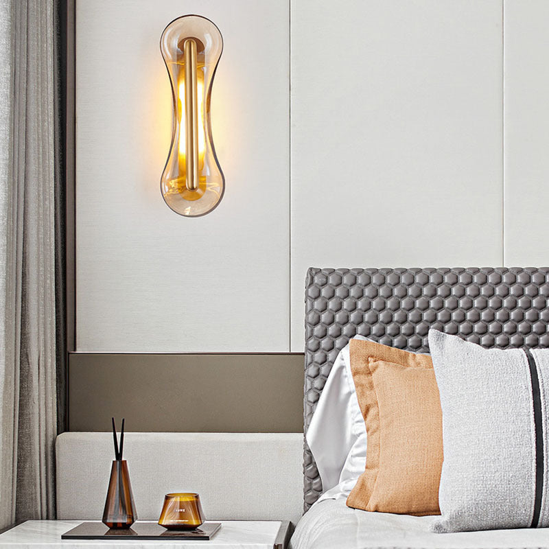 Moderní LED nástěnné světlo Dekorativní ambientní nástěnná lampa | Lersk
