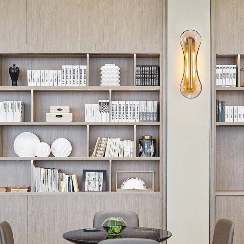 Moderní LED nástěnné světlo Dekorativní ambientní nástěnná lampa | Lersk