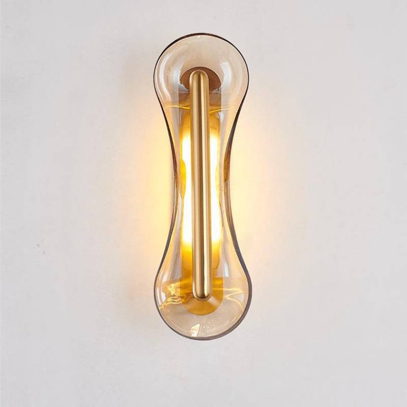 Moderní LED nástěnné světlo Dekorativní ambientní nástěnná lampa | Lersk