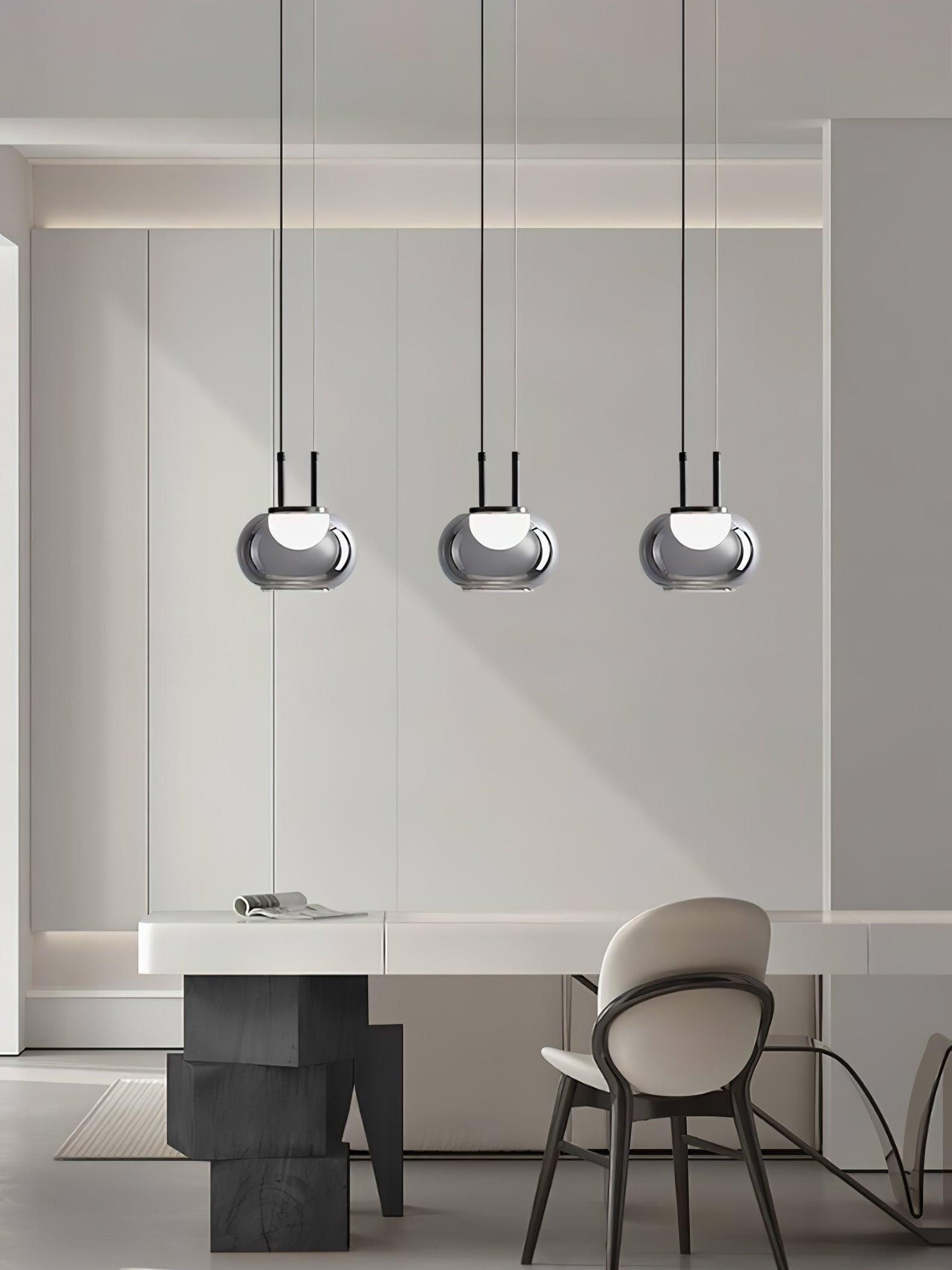 Lampada a sospensione HaloAura con incantevole effetto alone luminoso | Lersk