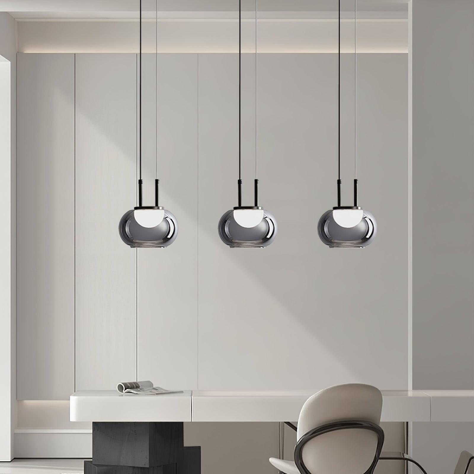 Lampada a sospensione HaloAura con incantevole effetto alone luminoso | Lersk