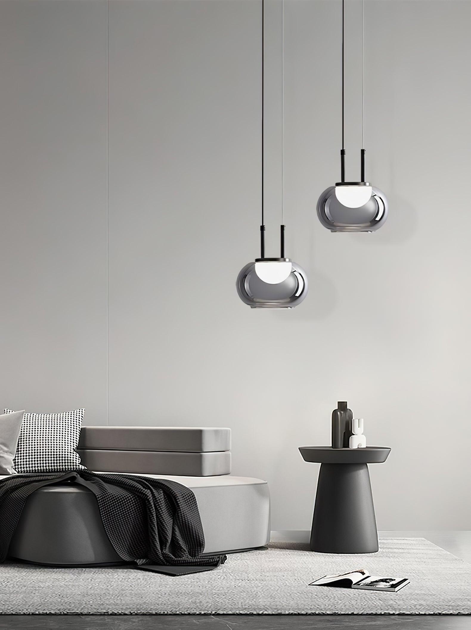 Lampada a sospensione HaloAura con incantevole effetto alone luminoso | Lersk