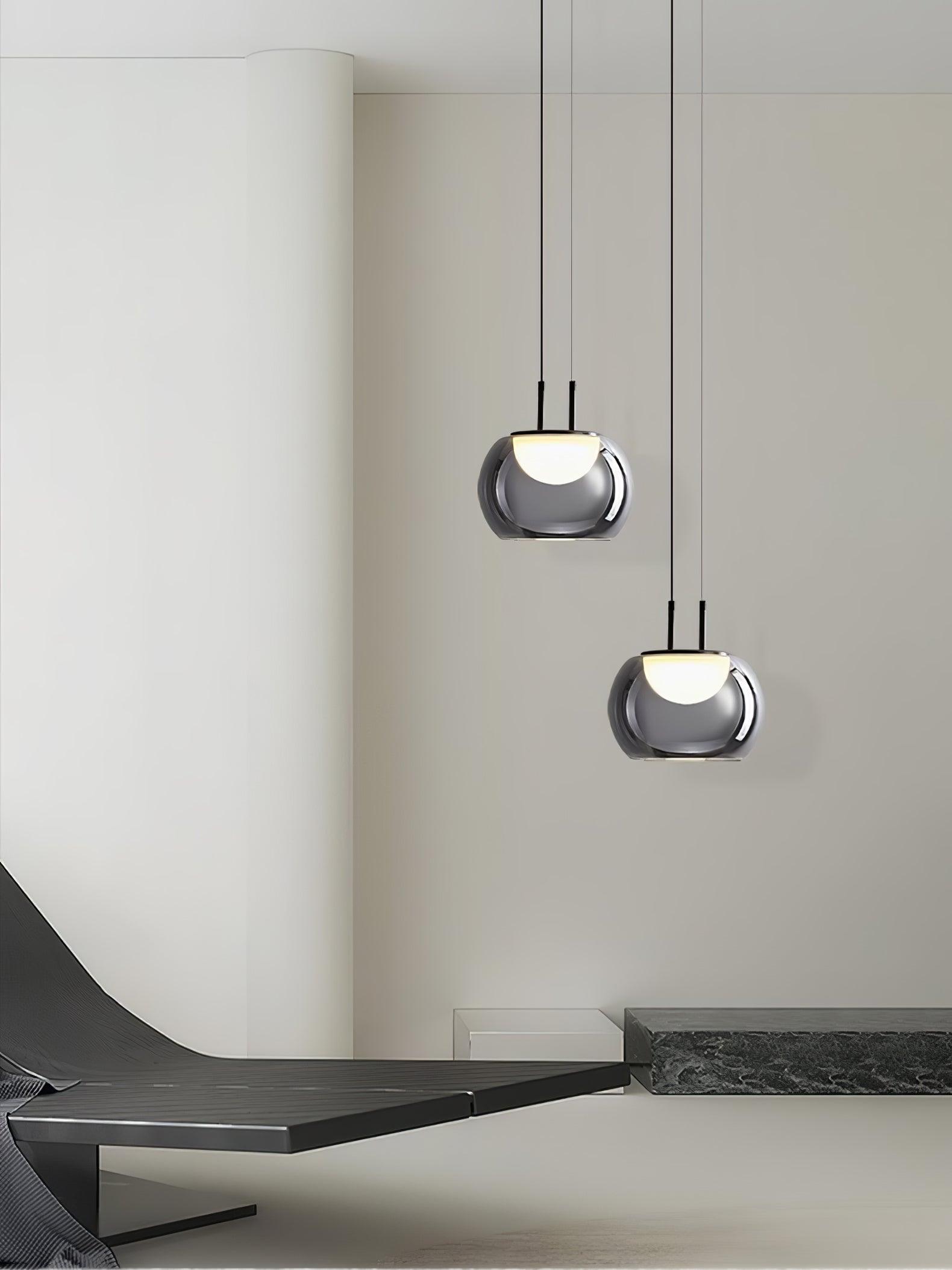 Lampada a sospensione HaloAura con incantevole effetto alone luminoso | Lersk