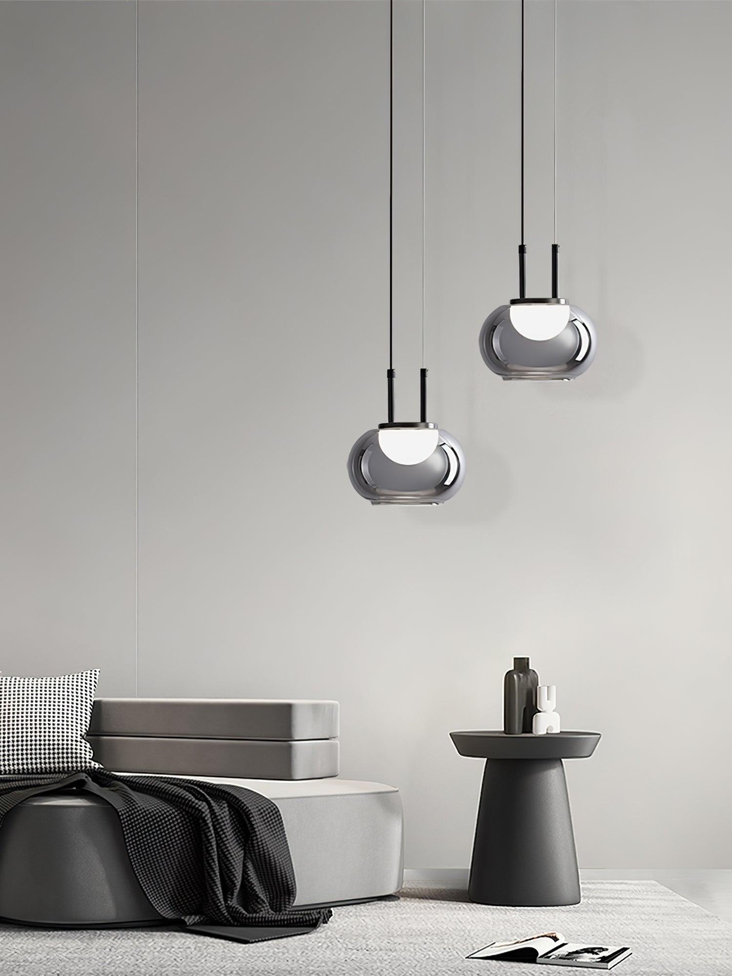 Lampada a sospensione HaloAura con incantevole effetto alone luminoso | Lersk