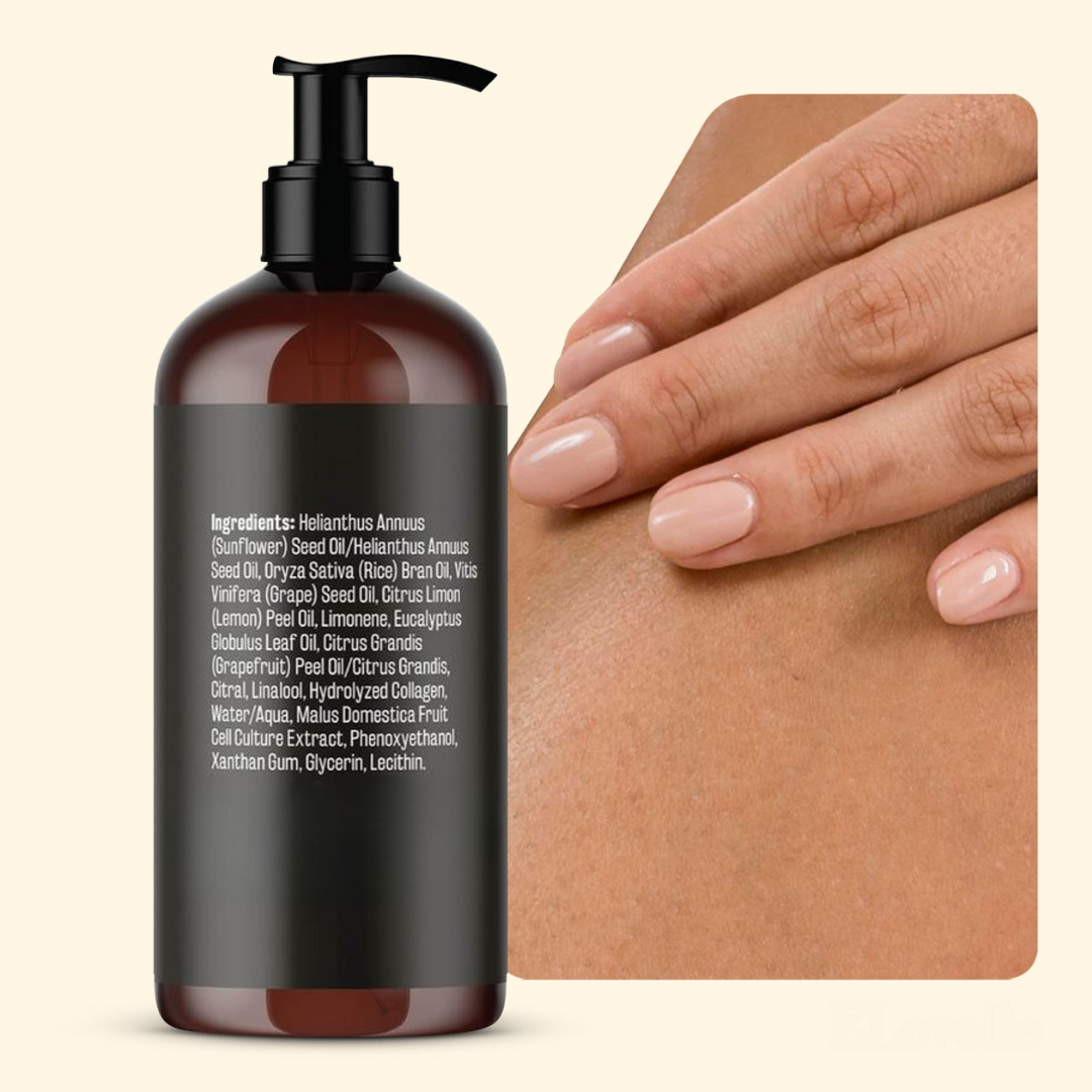 Anti-Cellulite-Massageöl – Fettabbau- und Hautglättungsformel | Lersk