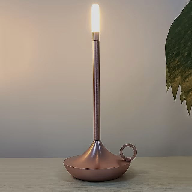 Nordic Candlestick Light Elegant Slim Silhouette With Subtle Sheen For Modern Homes | Lersk