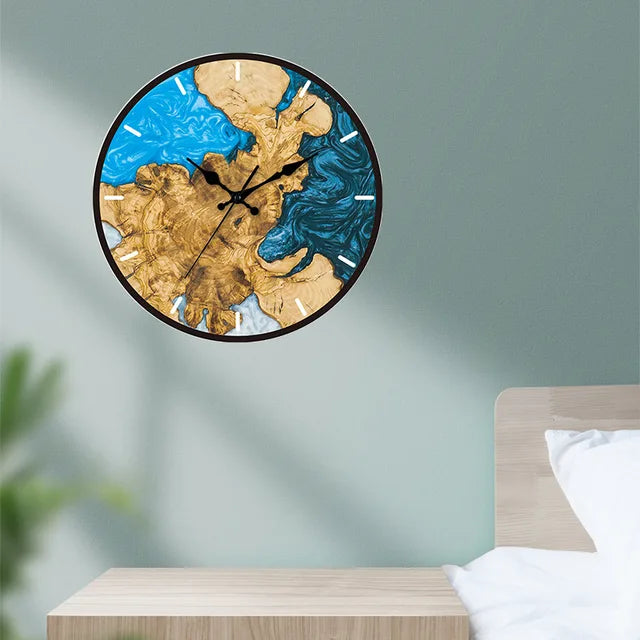 LucidHours Transparente Wanduhr Moderne Kunst für Wohnkultur | Lersk
