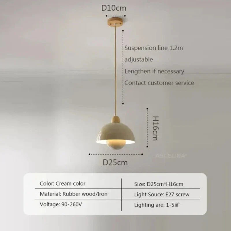 HavenOak Houten Hanglamp Sfeervolle Natuurlijke Hanglamp | Lersk