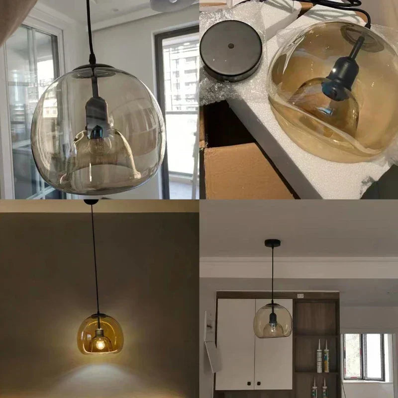 ElaraGlass závěsné svítidlo – moderní severský design pro domovy | Lersk
