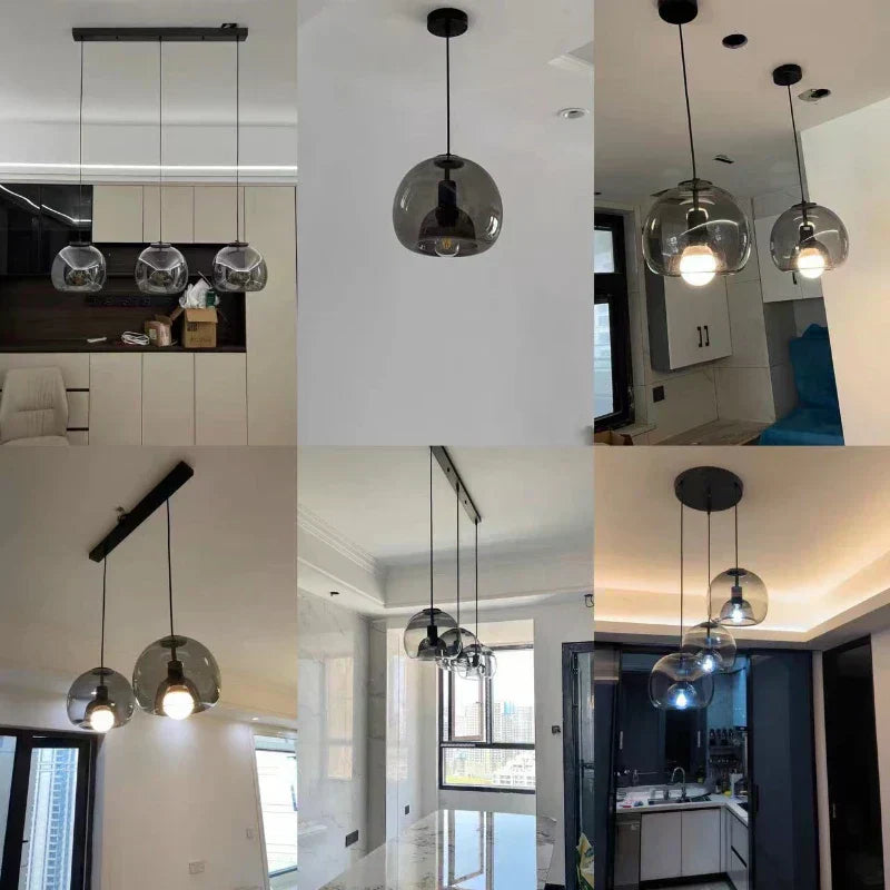 ElaraGlass závěsné svítidlo – moderní severský design pro domovy | Lersk