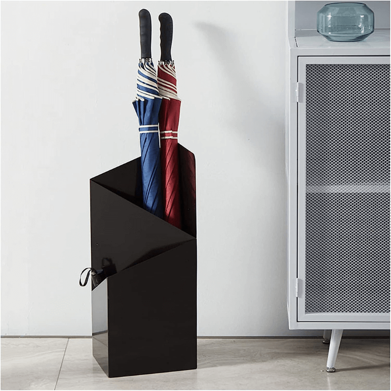 DripFrame Umbrella Stand With Drip Tray Scandinavian Minimalist Metal Umbrella Holder | Lersk