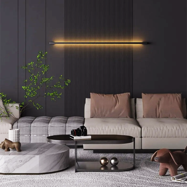 LumaNest Elegantní minimalistické ombré nástěnné svítidla pro moderní interiéry | Lersk