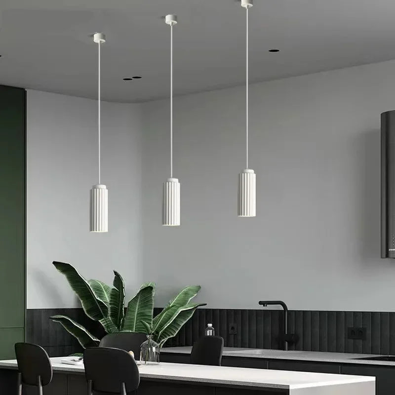 Virello Nordic Ribbed Pendant Light for Kitchens and Dining Areas | Lersk