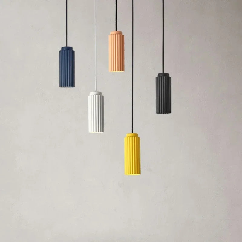 Virello Nordic Ribbed Pendant Light for Kitchens and Dining Areas | Lersk