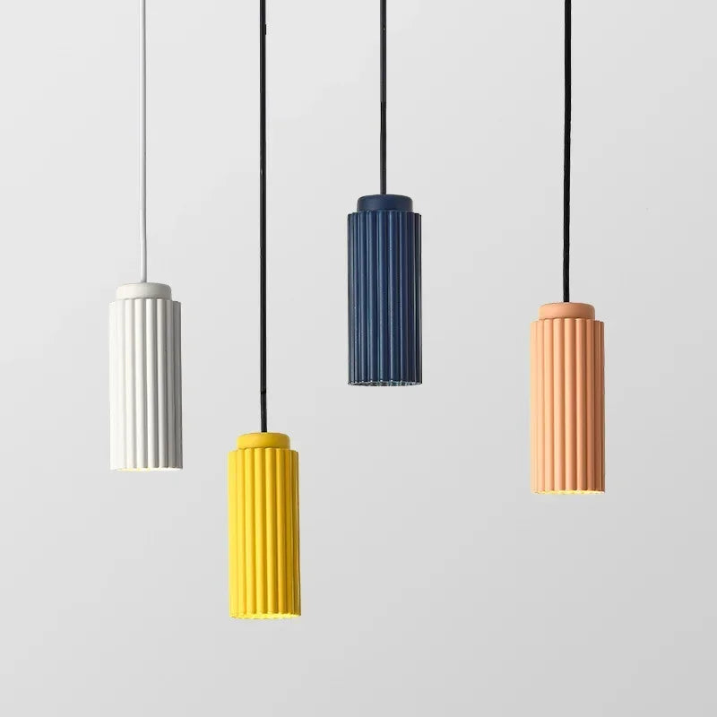 Virello Nordic Ribbed Pendant Light for Kitchens and Dining Areas | Lersk