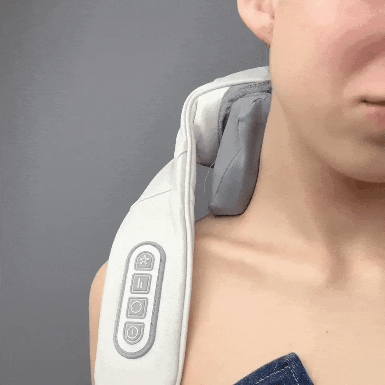 Pulsewell bezdrátový shiatsu masážní přístroj na krk a ramena s funkcí tepla | Lersk