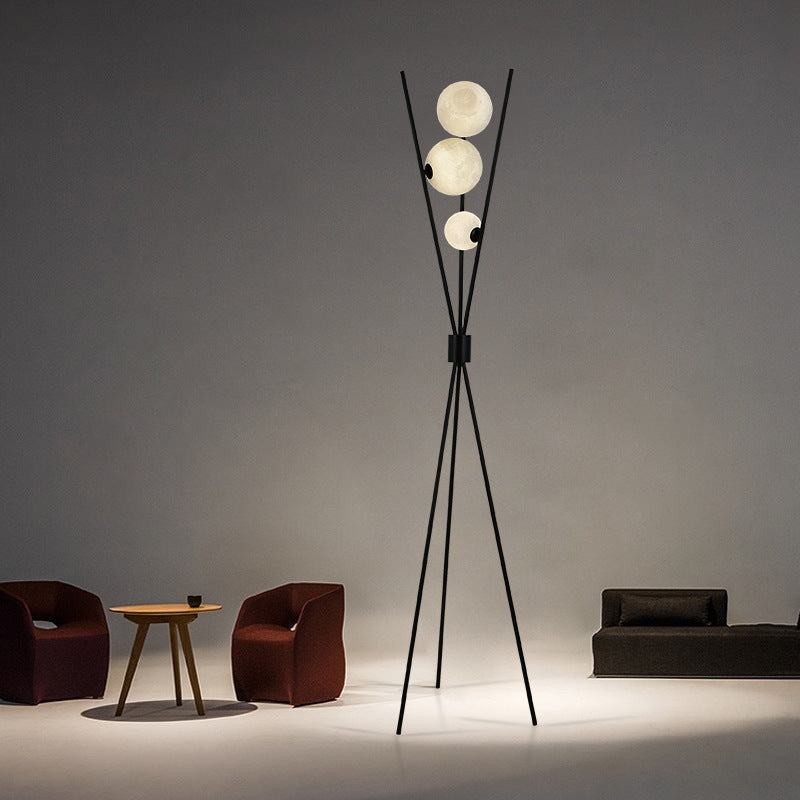 LunaGlow Moonlight Floor and Table Lamp For Modern Living Rooms | Lersk