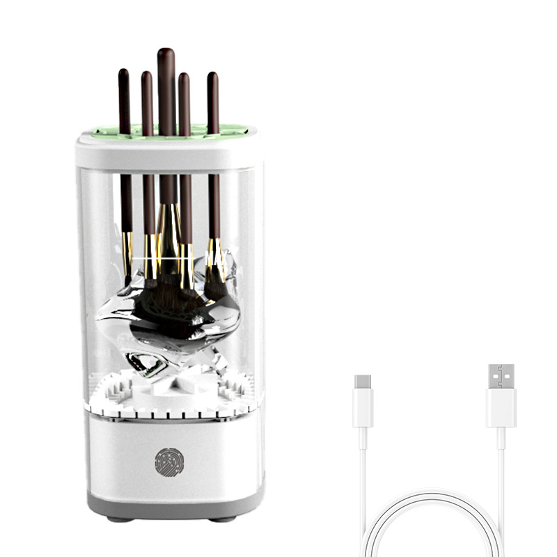 LumiSpin Automatic Makeup Brush Cleaner | Lersk