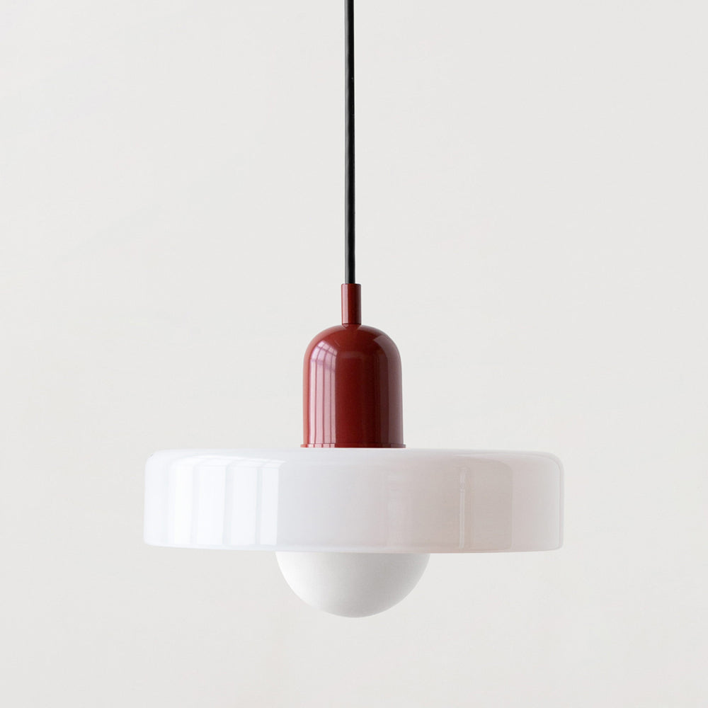 Liora Bauhaus Colored Glass Pendant Light With Adjustable Height | Lersk
