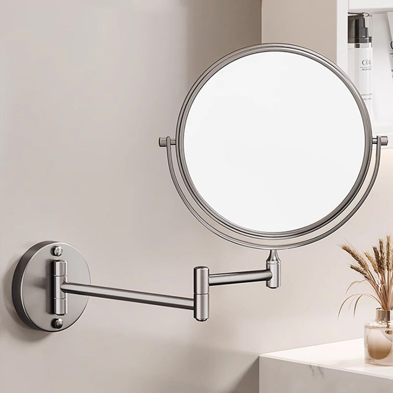 Specchio da barba da parete ricaricabile Luxa 1X/10X con LED | Lersk