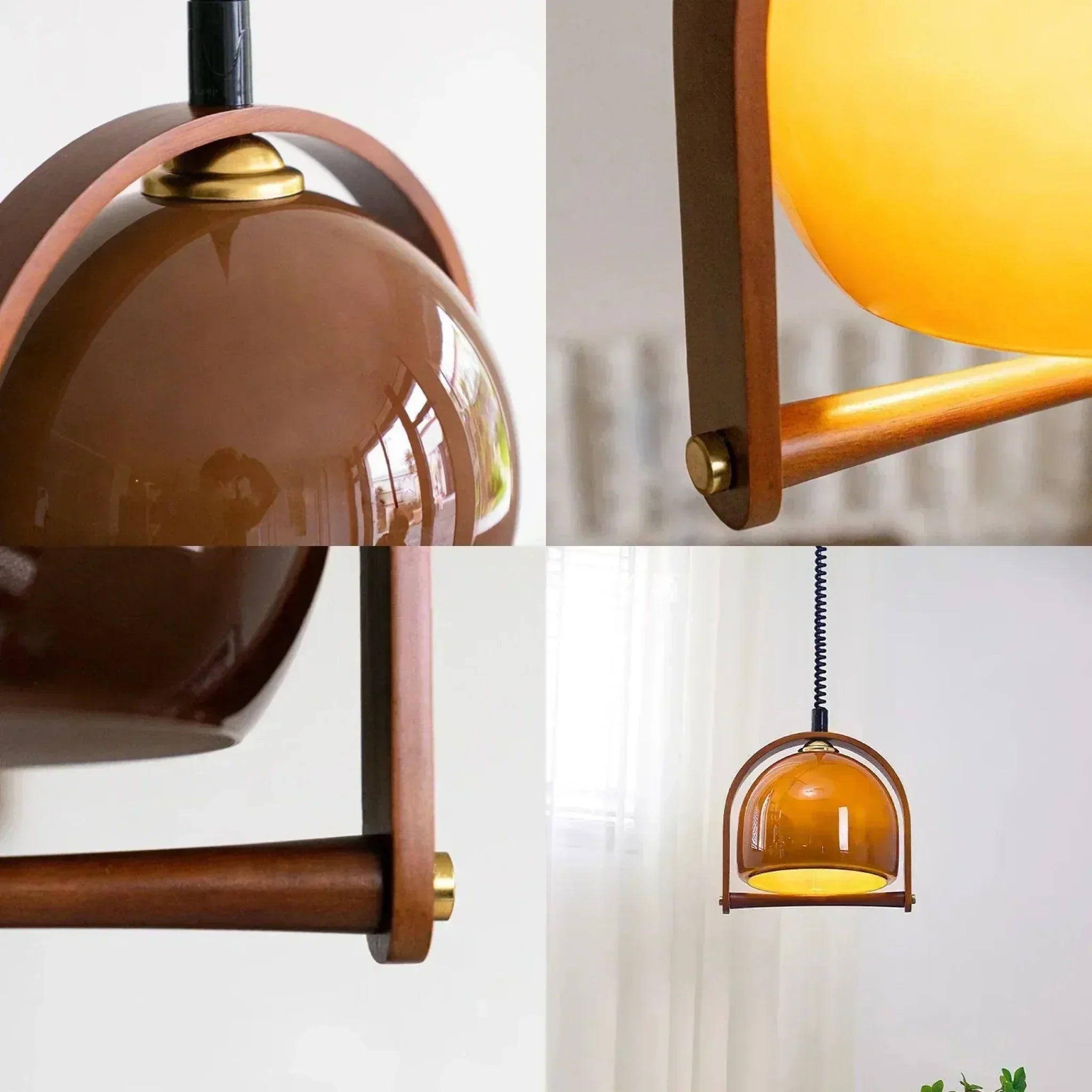 Závěsná lampa Linara Timber | Lustry do jídelny a nad kuchyňské ostrůvky | Lersk