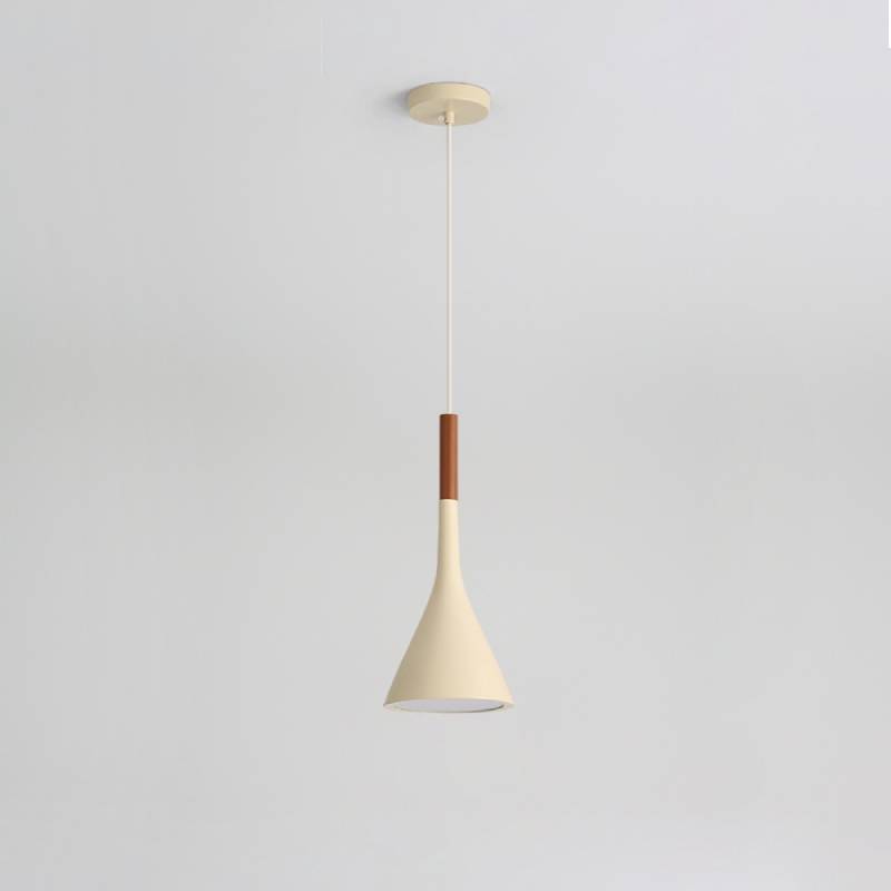 Minimalistyczna lampa wisząca retro do nowoczesnych wnętrz | Lersk