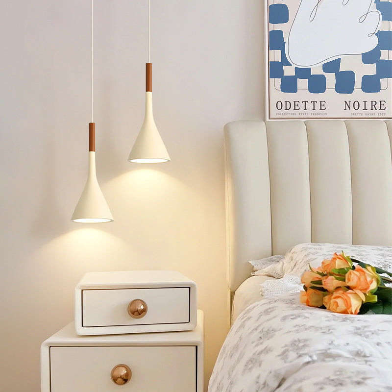 Minimalistyczna lampa wisząca retro do nowoczesnych wnętrz | Lersk