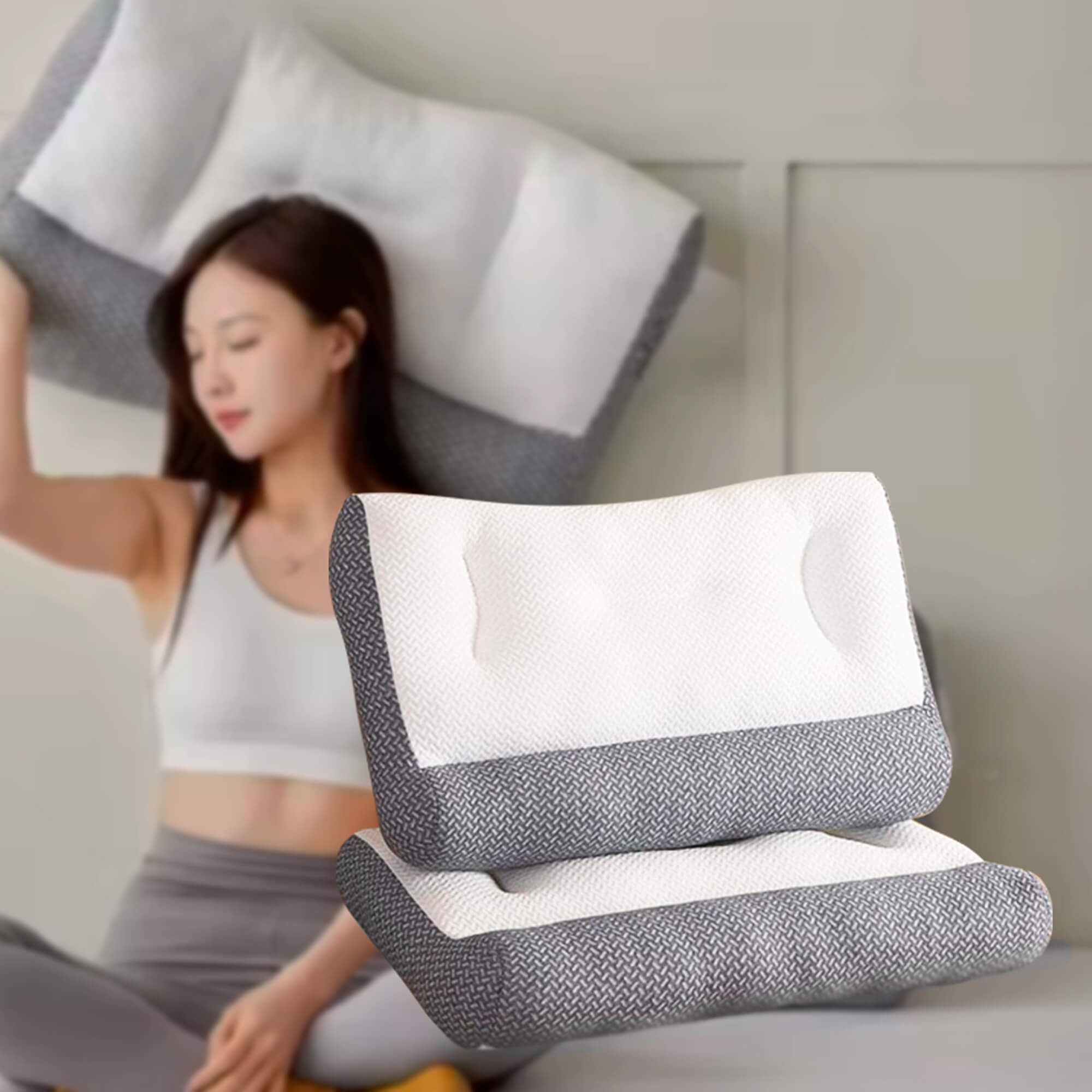 Talera Orthopädisches Nackenkissen für alle Schlafpositionen | Lersk