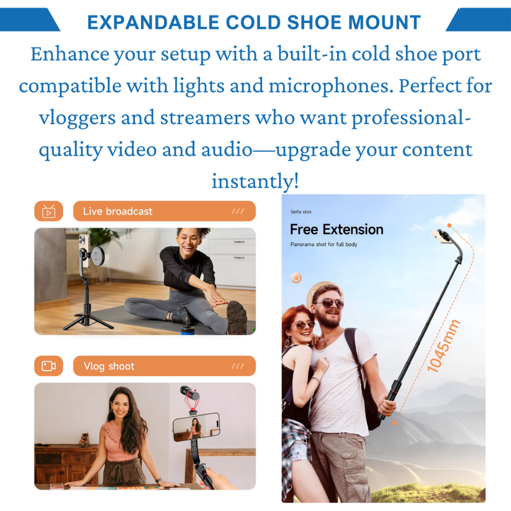 MagnoPod | Magnetic Selfie Tripod | Lersk