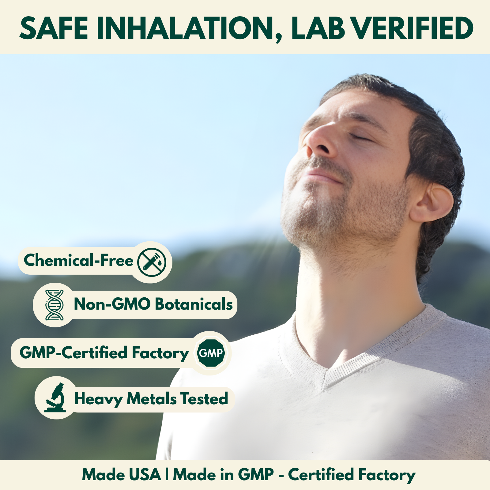 Natural Respiratory Lung Cleanse & Ritual Inhaler | Lersk