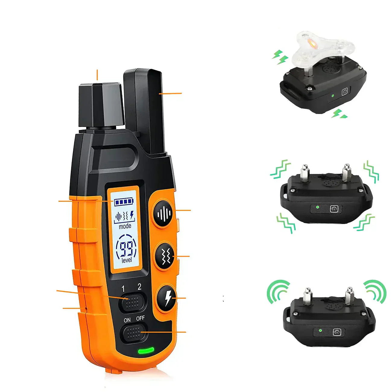 NovaPace 1000m Remote Dog Training Collar, Waterproof | Lersk