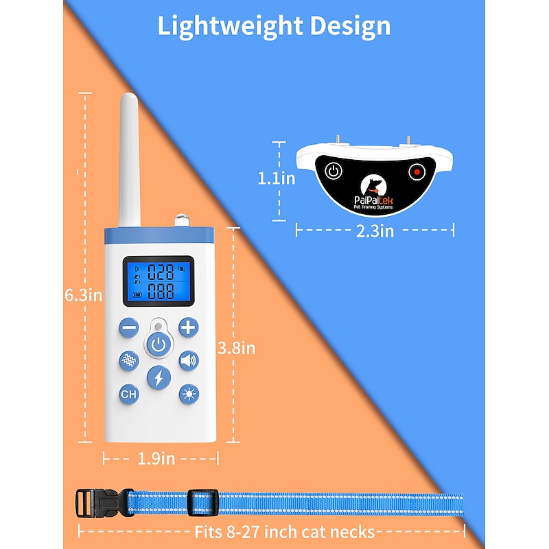 FelixNova Cat Training Collar With Remote Receiver | Lersk