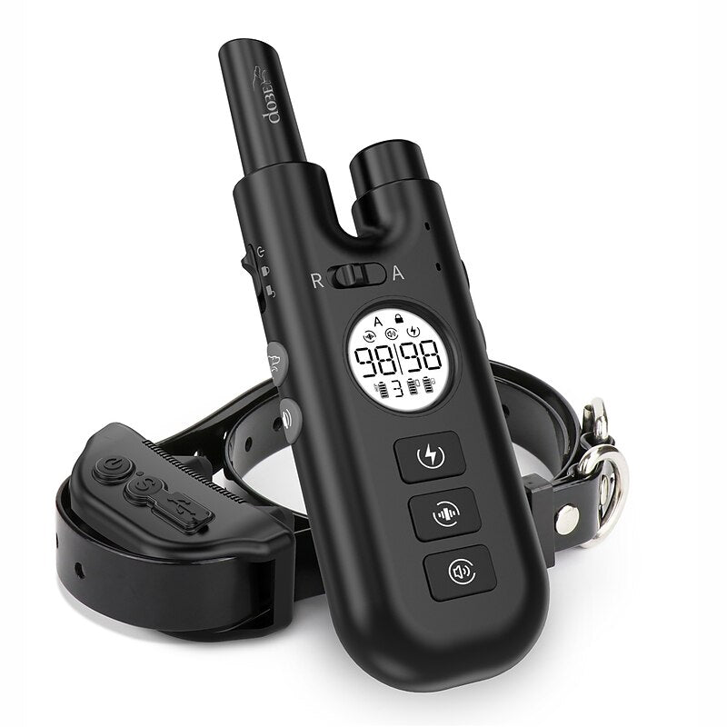 Collar Inteligente de Control de Ladridos Para Perros Recargable Impermeable Modos de Entrenamiento Humanitario