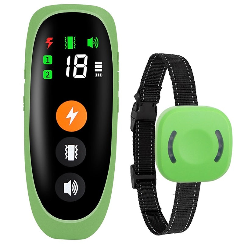 Dog Training Collar With Remote Beep Vibration Shock IP67 Waterproof | Lersk
