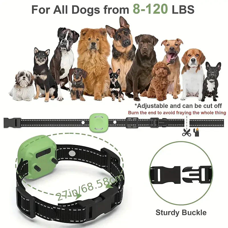 Dog Training Collar With Remote Beep Vibration Shock IP67 Waterproof | Lersk