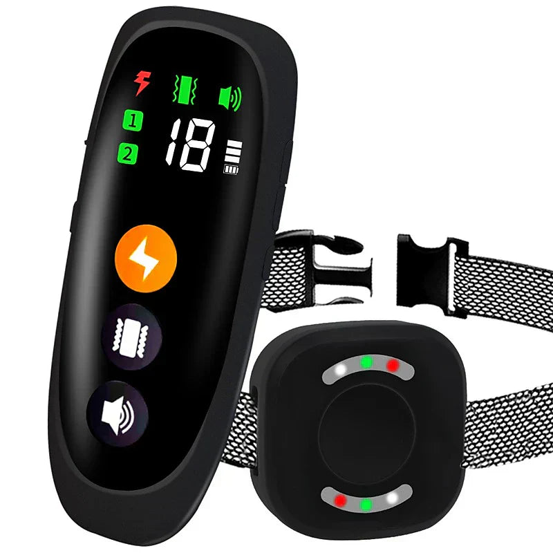 PulsePup Pro Remote Dog Training Collar With Beep, Vibration, Shock, Light | Lersk