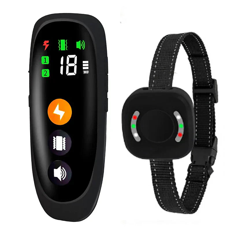 PulsePup Pro Remote Dog Training Collar With Beep, Vibration, Shock, Light | Lersk