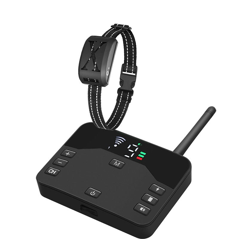 FidoFence Pro Wireless Dog Fence System With Collar, 9–240m | Lersk